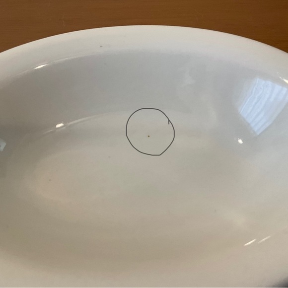 Vintage Ironstone Oval Bowl - Picture 10 of 15